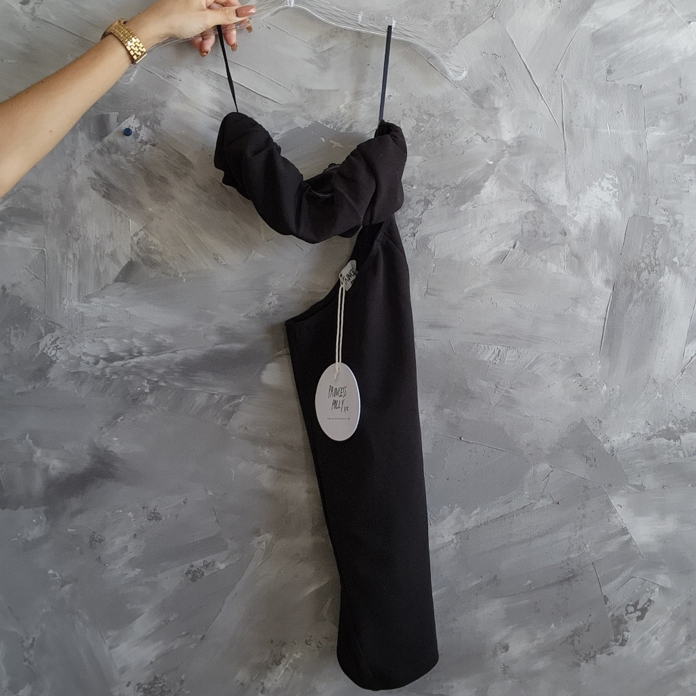 Princess Polly, Black mini dress in size 0.